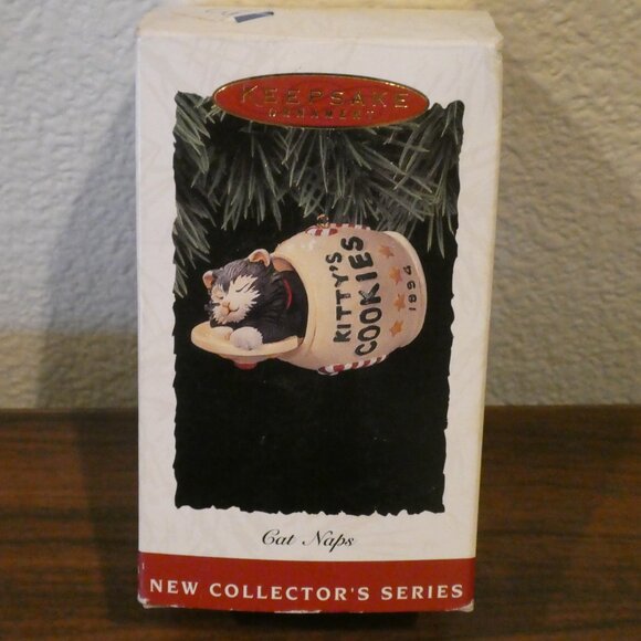 TWO Hallmark Keepsake Ornaments Cat Nap #1 AND #3 - Picture 5 of 16